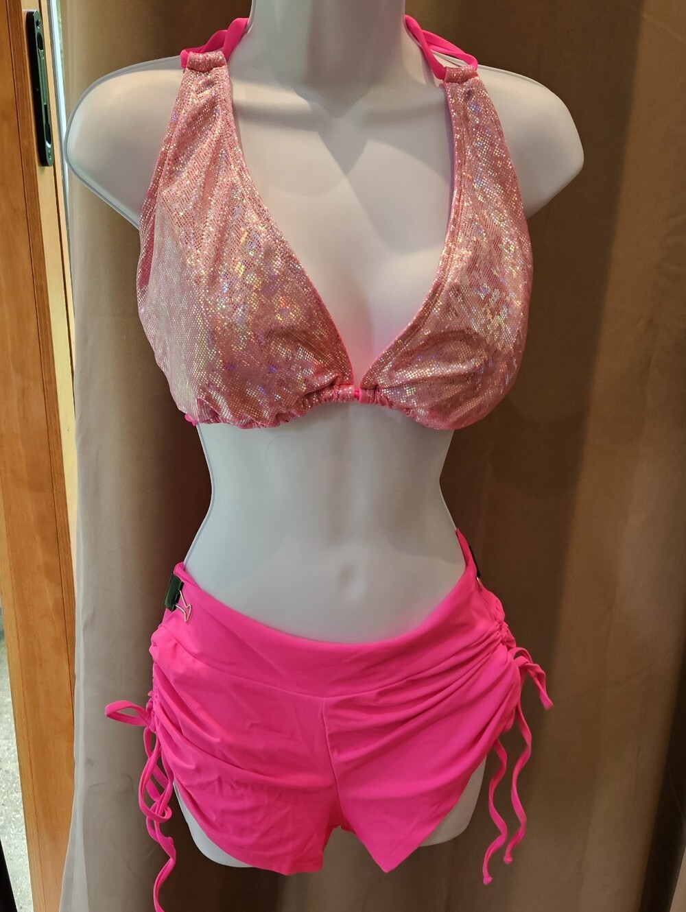Alexiss Sparkle Bikini Set - Top 42DD Bottoms M